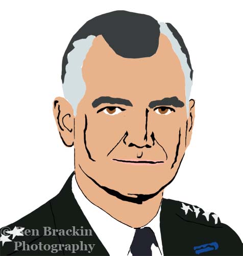 General William C Westmoreland by Ben Brackin